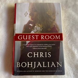 EUC Hardcover Book “The Guest Room” by Chris Bohjalian 🔥 Buy 2 for $9